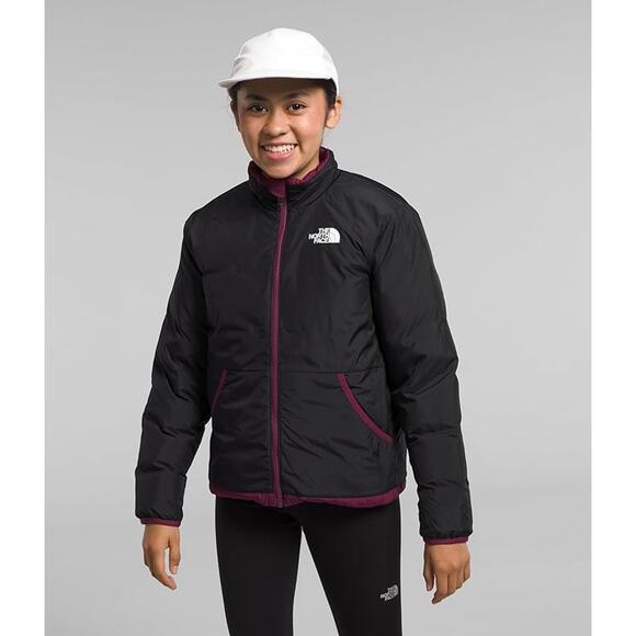 NWT THE NORTH FACE unisex Teen Reversible North Down Jacket, Boysenberry, Small - Picture 5 of 5